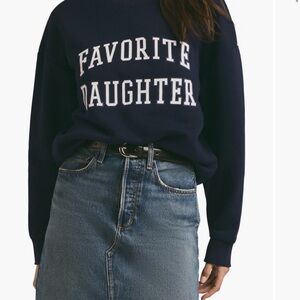 Favorite Daughter Navy Sweatshirt